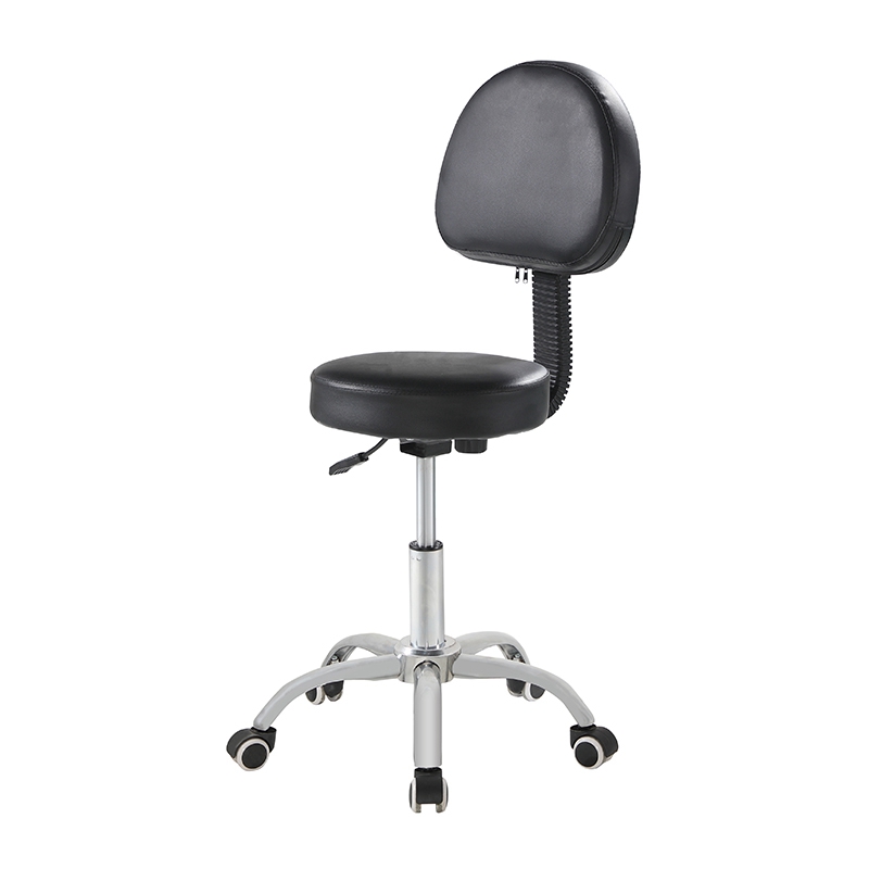 Adjustable Saddle Hair Cutting Salon Stool