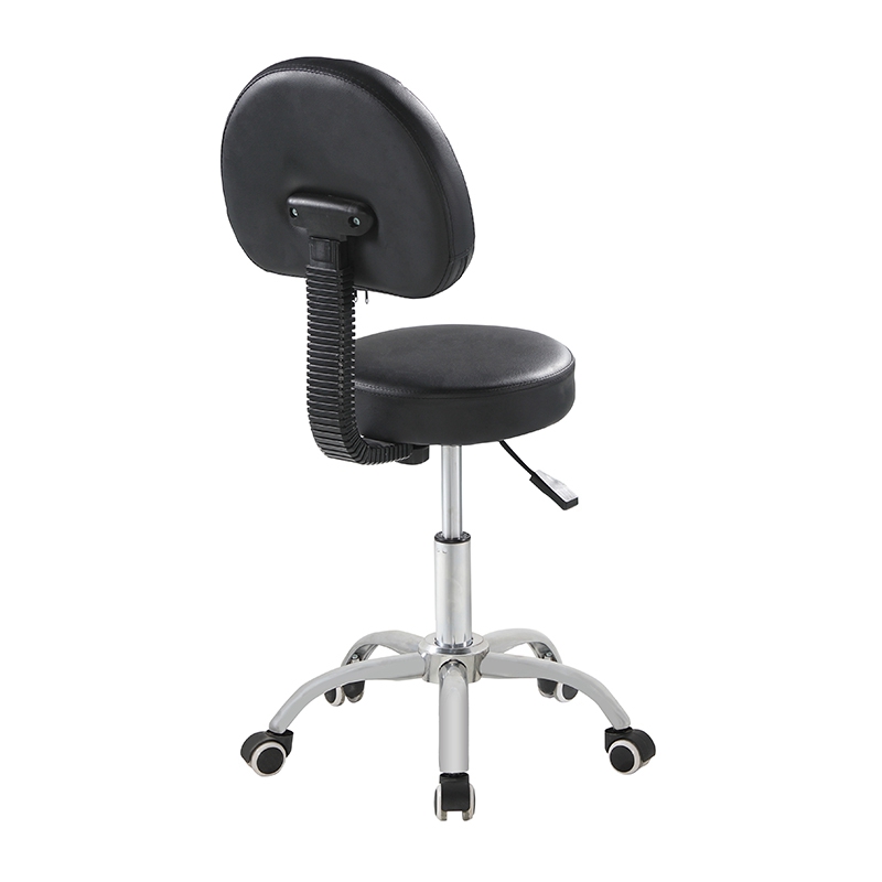 Adjustable Saddle Hair Cutting Salon Stool