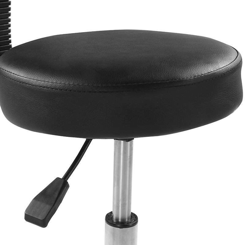 Adjustable Saddle Hair Cutting Salon Stool