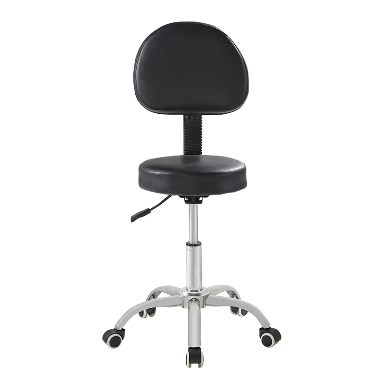 Adjustable Saddle Hair Cutting Salon Stool