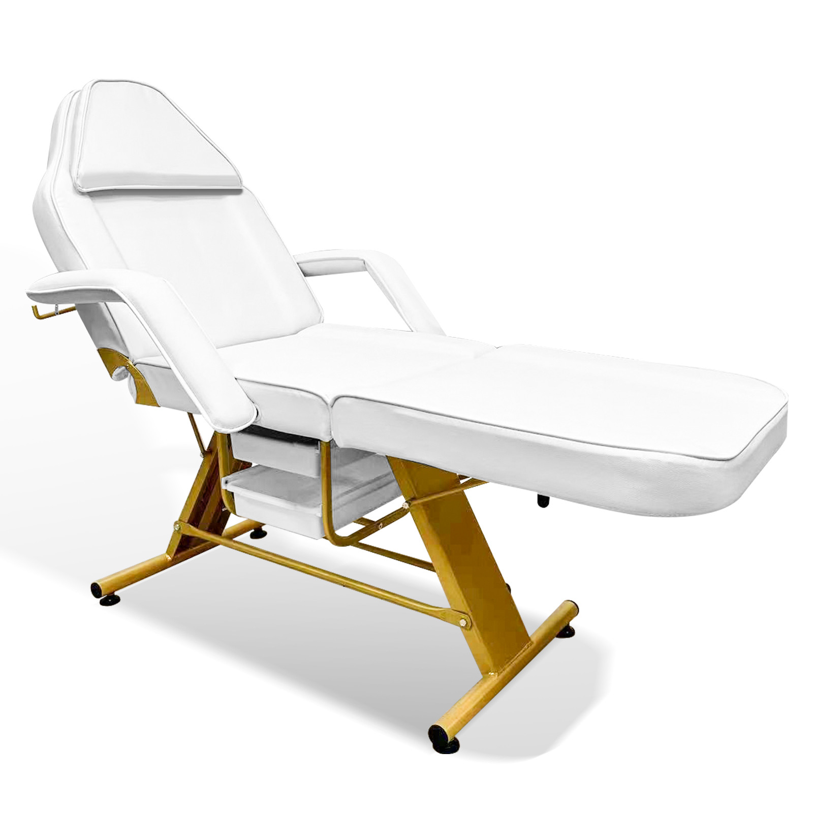 Foldable White Massage Equipment Bed