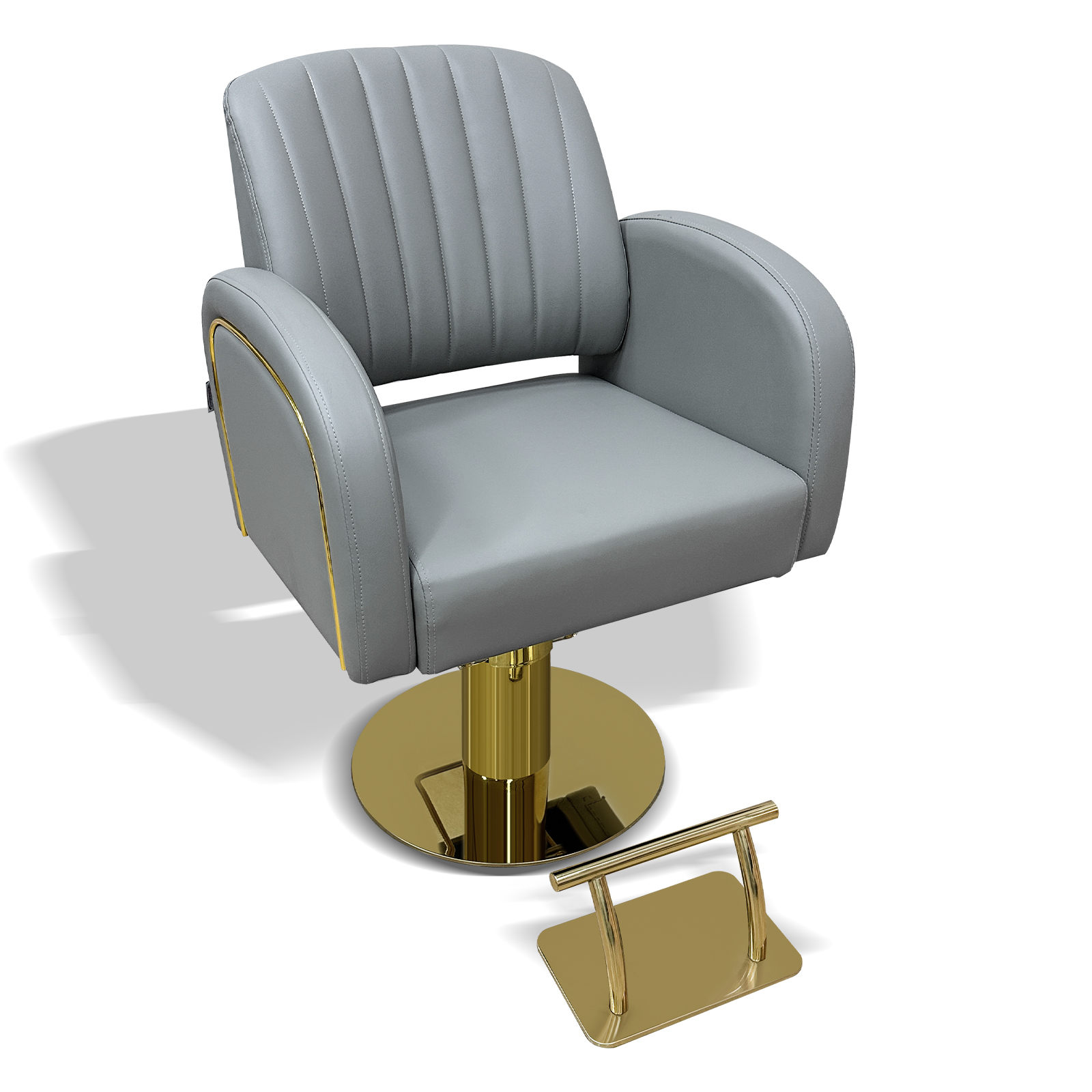 Adjustable Height Swivel Barber Chair